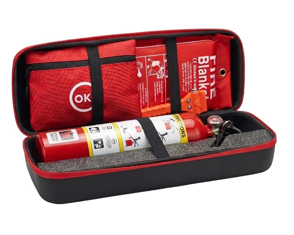 Fire Ext Kit OK! Fire Kits | Premium Vehicle Fire Extinguisher Mount Kit